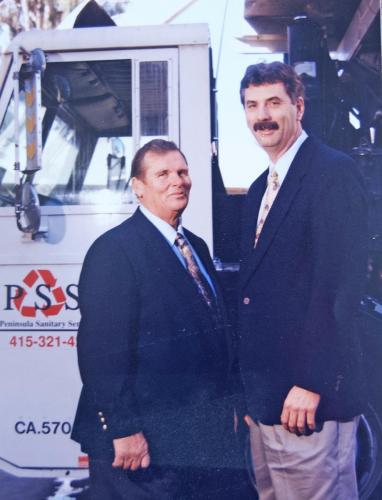 Louie II and Louie III in the 1990s.